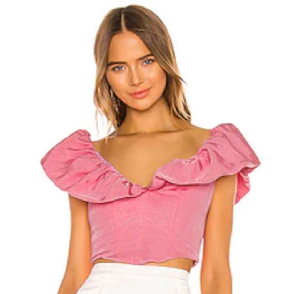 Revolve NBD Chelle Top in Pink